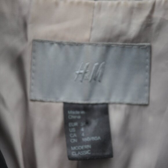 H&M Shanghai Women's Black Jacket NWOT - Picture 4 of 4